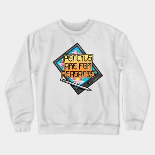 Tablets are cooler than paper Crewneck Sweatshirt